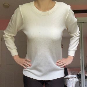 CREAM THERMAL LONG SLEEVE 🤍
